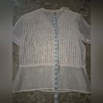 Nic+Zoe Y2K 90s boho artsy girly blush coquette pink Embrioded and Pleated Blouse smal Photo 7