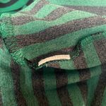 Madewell ‎ green and black striped top Photo 5