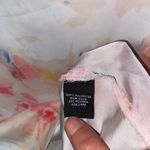 Premise Studio  Watercolor Short Sleeve Keyhole Blouse Women's Size Small Photo 3