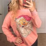 Champagne Sisters Collection Vintage Santa Christmas Sweater  Photo 0