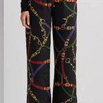 Ralph Lauren NEW  Chain Print Wide Leg Pants Photo 0