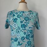 Lucy Love Blue and White Floral "Charlotte" Shift Dress Photo 2