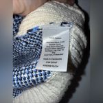 Talbots  Blue Plaid Textured Shell Vest Large Photo 3