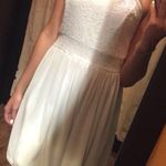 Francesca's White Lace Dress Photo 2