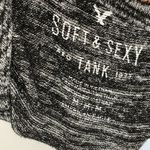 American Eagle Soft & Sexy Tank Top Dropped Arm Holes Fitted Space Dye Basic Photo 6