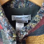 Coldwater Creek  Vest Aztec Western Tapestry Patchwork Photo 3