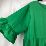 JODIFL  Green Tired Tunic Top Photo 1