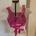 Le lis Small Pink lace up top Photo 1