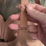 Seamless Chocolate Tan Padded Bra Wireless Stretchy Small 34 Photo 7