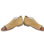 Free People * Mont Blanc Sandal Womens Size 41 Tan Leather D'Orsay Slip On Shoe Photo 9