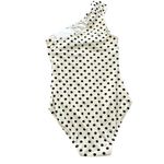 Kate Spade  one shoulder buckle polka dot print one piece swimsuit Photo 1