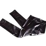 Princess Polly Faux Leather Black Pants Photo 0