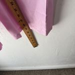 Luxara Paris Pants Preppy Medium Pink White Striped Pull On Elastic Waist Lounge Photo 4