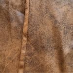 LISETTE L Montréal Faux Suede Brown Distressed Pants Photo 7