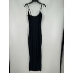 SKIMS  Fits Everybody Long Slip Dress‎ Onyx Black Sleeveless Kim Kardashian XL Photo 1