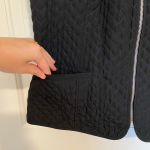 Chico's EUC | Chico’s women’s padded diamond stitch vest — medium Photo 2