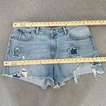 Polo Ralph Lauren Distressed Star Patch Crosby Denim Shorts Blue Size 32 Blue Photo 11