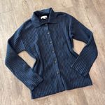 Treasure & Bond  Navy Button-Down Shirt cardigan Photo 4
