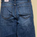 sts blue  Denim Jeans 24 Scarlett Kick Flare High Rise Distressed Raw Hem 2-tone Photo 5