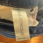 Eddie Bauer  Womens Boyfriend Dark Blue Slim Jeans Size 8 Photo 4
