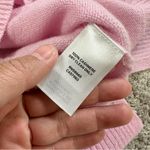 Nordstrom  Women’s 100% Cashmere Turtleneck Sweater Longsleeve in Pink S Photo 9