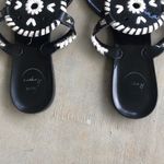 Jack Rogers  Georgica Jelly Sandals Black White Photo 7