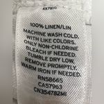 Caslon  White Linen Drawstring Cropped Pants -  Size XL – VGUC Photo 6