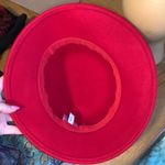 Nine West Red 100% wool bucket hat Photo 4