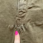 ZARA  Olive Green Skinny Jeans Size 6 Photo 4