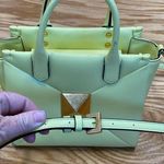 Valentino Garavani yellow one stud small leather tote retail $2900 NWT Photo 3