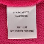 Sami & Jo  Hot Pink Short Sleeve Blouse Size 1X Pink Blouse with Strappy Front Photo 7