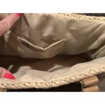 Faded Glory VTG ‎ Straw Floral Handbag Tote Purse Shoulder Bag EUC Photo 8