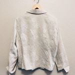 draper's & damon's Drapers And Damon’s Cream Flower Blazer Photo 1