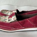 Ariat Cruiser Roper Suede Slip On Canvas Shoes Desert Cactus Cowgirl Print 6 NEW Photo 4