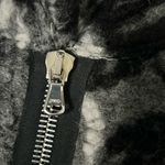 Vintage Unbranded Women’s Grey Black White Long Sleeve Lined Coat L/XL Gray Size L Photo 6