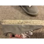 Manebi Grey suede espadrilles sneakers size 10 EUR 41 Lace Made In Spain Blue Photo 6