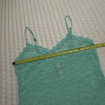 Victoria's Secret Victoria’s Secret Lace Sheer Lingerie Slip Dress Sz M Medium Teal Green Photo 2