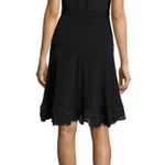 Kobi Halperin Black Silk Adena Sleeveless Lace Trim A Photo 1