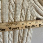 All:row Women's Cream Cable Knit Sofia cardigan Sweater cute cozy size large Photo 6