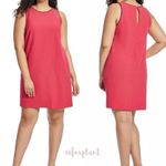 Julia Jordan NEW  red sleeveless‎ shift dress with mental cut-out, plus size 22W Photo 1