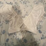 Poof New York White crop top  Photo 0