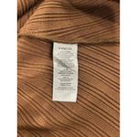 Vince  Cotton Brown Sweetheart Neck Midi Ribbed Tank Dress Size Large NWT $245 Photo 6