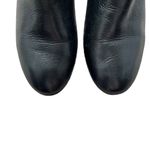 Gentle Souls  by Kenneth Cole - Birdie Black Ankle Wedge Leather Booties Sz 7.5 Photo 1