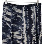 Coldwater Creek  Womens Skirt Size M Blue Tie Dye Mid Rise Lightweight Lined Boho Photo 2