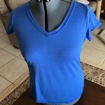 Xersion Ladies royal blue v neck athletic shirt Sz L by Photo 5