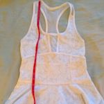 American Apparel American Eagle workout mesh white peplum tank Photo 5