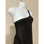 BUMPSUIT REVOLVE THE ROMEE COMBISHORT ROMPER ONE SHOULDER BLACK EUC SIZE L Size L Photo 2