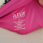 a.n.a  tropical strapless blouson dress size large Photo 5