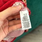 Aeropostale  long sleeve wrap front red floral bodysuit, M Photo 2