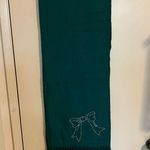 Vintage Japanese Ladies Scarves Green Scarf (Made in Japan) One Size Photo 0